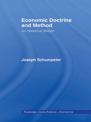 cover image of Economic Doctrine and Method